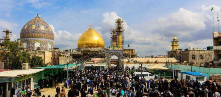 حرم عسکریین از دور