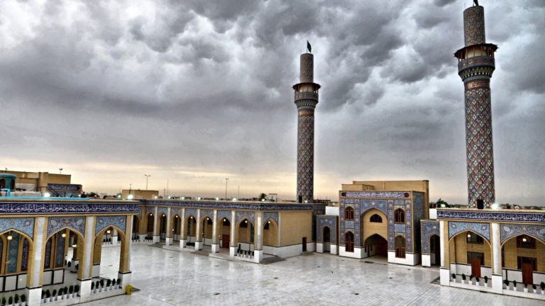 کوفه و هوای ابری