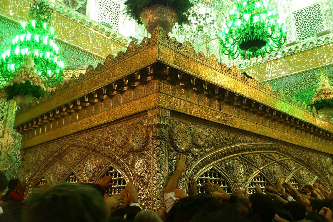 ضریح امام رضا علیه السلام